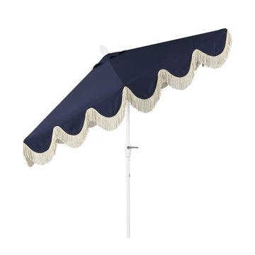 Collins 9 ft. Classic Cottage Tassel Market Patio Umbrella